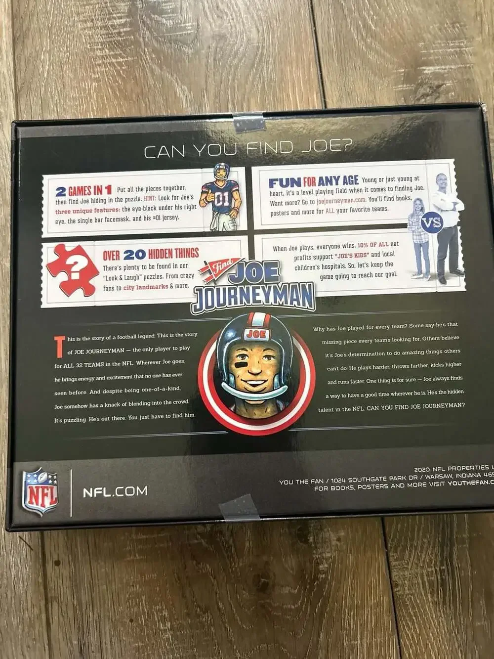 Pittsburgh Steelers 500 Piece Joe Journeyman Puzzle 24